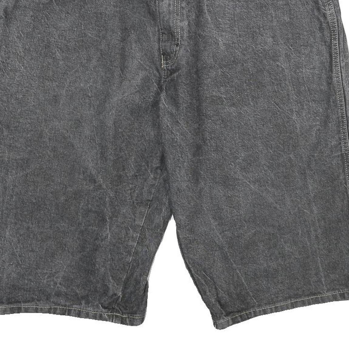 DICKIES Mens Shorts Grey Casual Cotton XL W38 Pockets Relaxed Fit Workwear