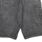 DICKIES Mens Shorts Grey Casual Cotton XL W38 Pockets Relaxed Fit Workwear