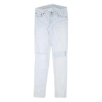 POLO RALPH LAUREN Womens Jeans Blue Slim Skinny Denim Light W28 L32 Casual