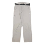MAMMUT Womens Polyester Blend Beige Regular Fit Trousers W28 L28 Outdoor Hiking