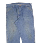 CARHARTT Mens Jeans Blue Relaxed Straight Denim Medium W38 L32 Workwear