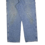 CARHARTT Mens Jeans Blue Relaxed Straight Denim Medium W38 L32 Workwear