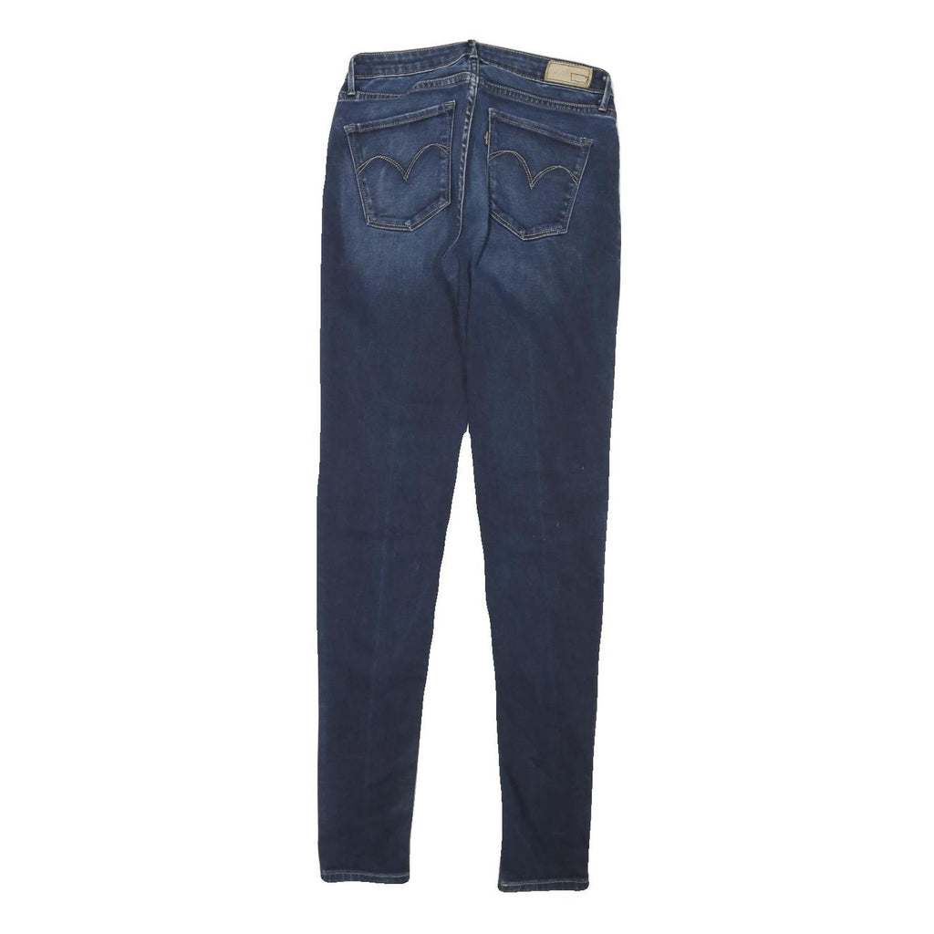 LEVI'S Womens Jeans Blue Slim Skinny Denim Medium W24 L30 Stretch Cotton Blend