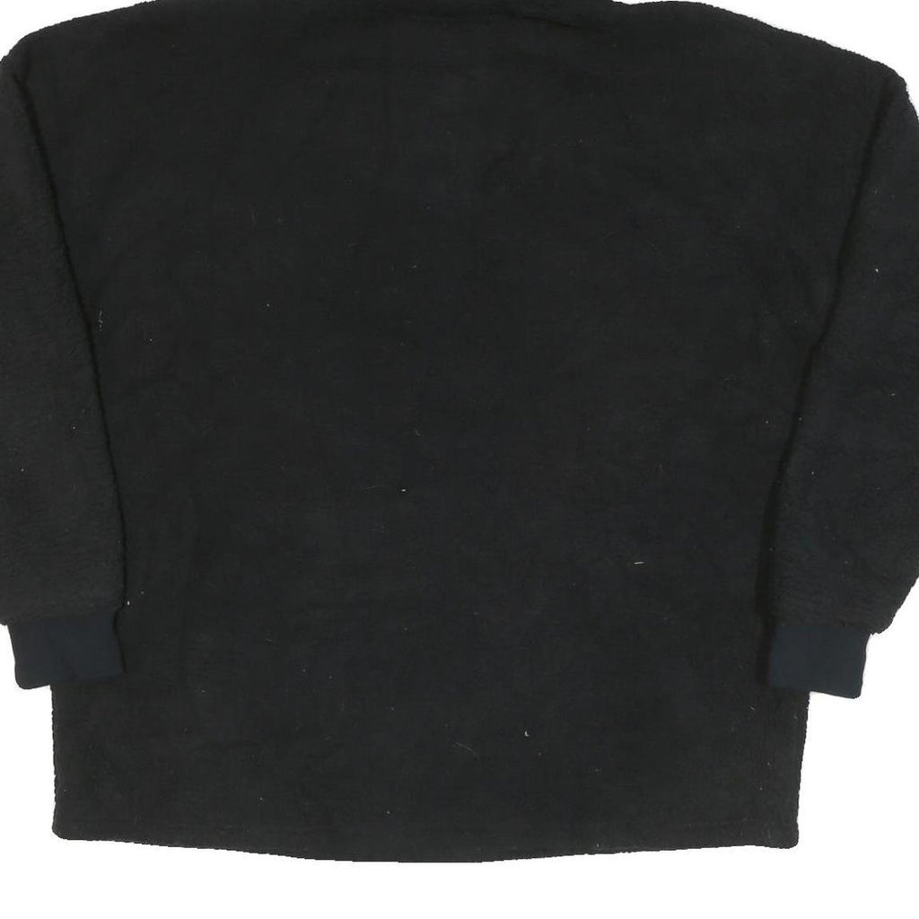 PUMA Mens Black Hooded Patterned Polyester Blend Jumper Pullover L Hoodie