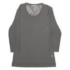 NORWISS Womens Top Grey Long Sleeve XL