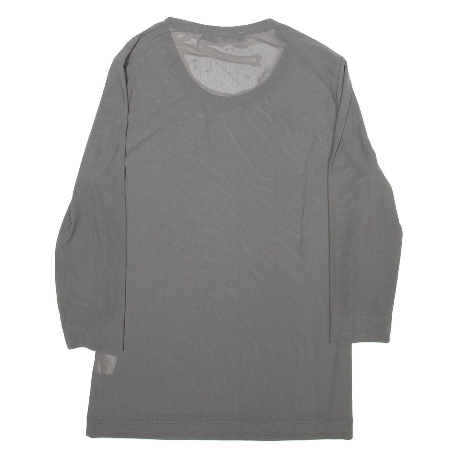 NORWISS Womens Top Grey Long Sleeve XL