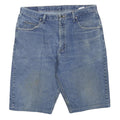 WRANGLER Mens Denim Blue Casual Shorts L W36 Cotton Blend