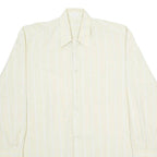 BAOR Mens Shirt Yellow Striped Long Sleeve M