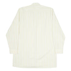 BAOR Mens Shirt Yellow Striped Long Sleeve M