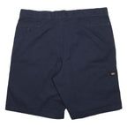DICKIES Mens Shorts Navy Blue Casual Cotton Blend 3XL W46 Workwear