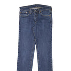 LEVI'S 511 Mens Jeans Blue Slim Skinny Denim Medium W28 L30 Stretch Cotton Blend