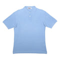 FILA Mens Blue Short Sleeve Cotton Polo Shirt M Classic Logo Casual Fit