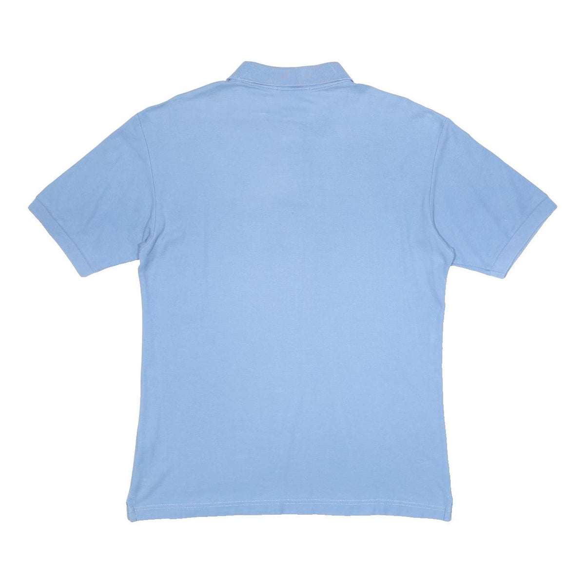 FILA Mens Blue Short Sleeve Cotton Polo Shirt M Classic Logo Casual Fit
