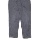 LEE Womens Cotton Blend Blue Relaxed Straight Trousers W24 L29 Classic Casual