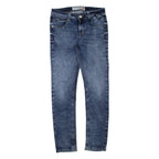 DRIVER Womens Jeans Blue Regular Skinny Stone Wash W30 L31