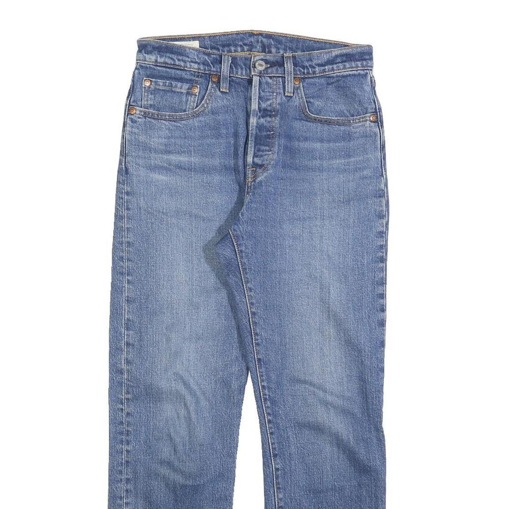 LEVI'S 501 BIG E Womens Jeans Blue Regular Straight Denim Medium W26 L28 Classic