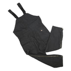 DICKIES Mens Black Cotton Blend Dungarees Classic XL W44 L30 Workwear
