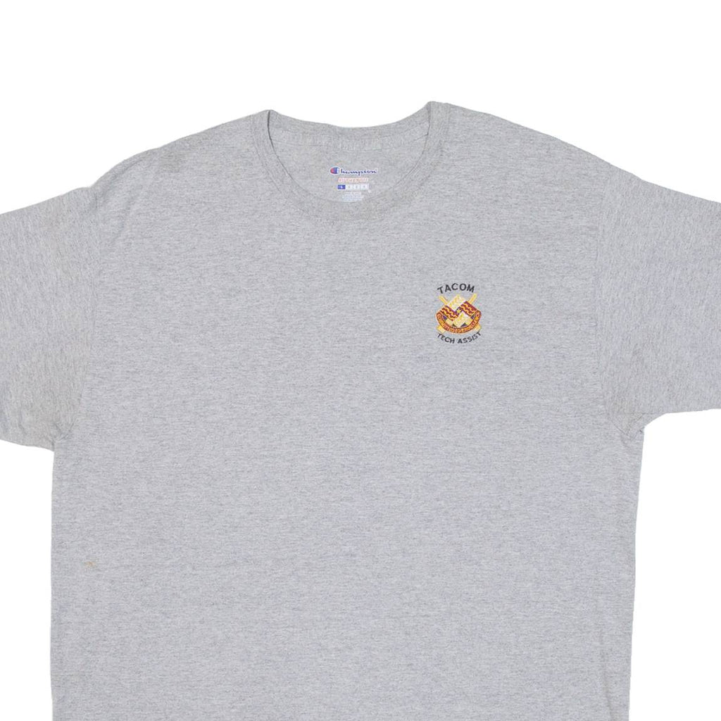 CHAMPION Mens T-Shirt Grey L