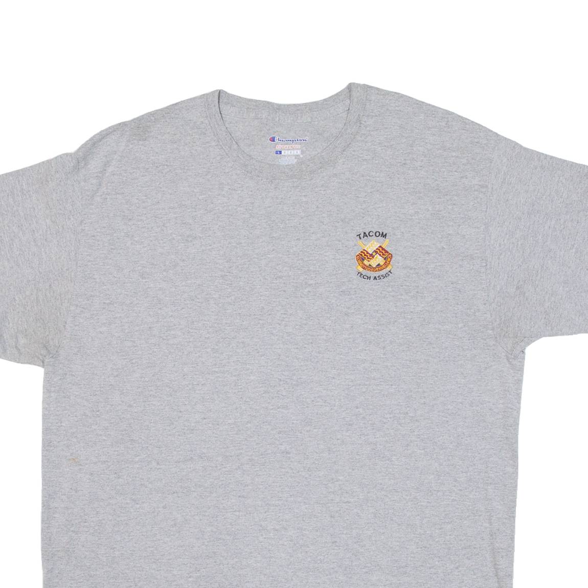 CHAMPION Mens T-Shirt Grey L