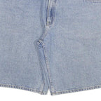 BLACK BIRD Mens Shorts Blue Denim XL W34 Casual Cotton Blend Relaxed Fit