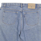 BLACK BIRD Mens Shorts Blue Denim XL W34 Casual Cotton Blend Relaxed Fit
