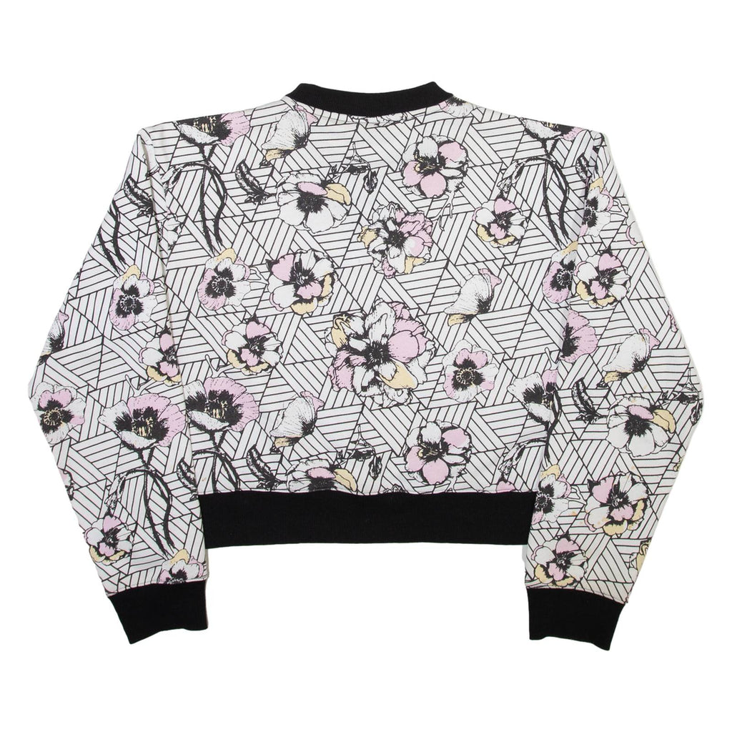 FILA Womens Sweatshirt White Crew Neck L
