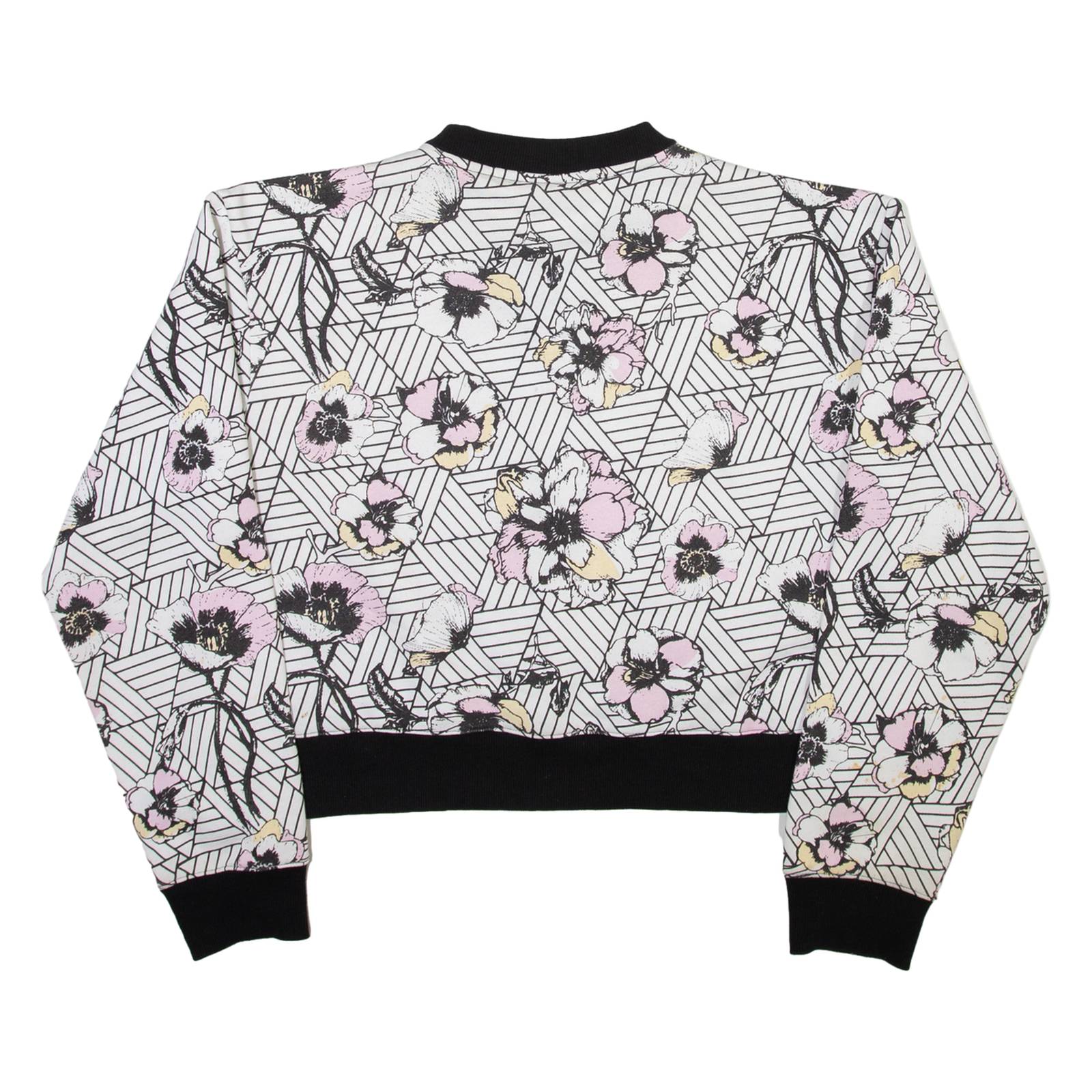 FILA Womens Sweatshirt White Crew Neck L