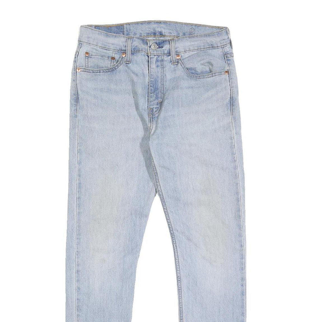 LEVI'S 502 Mens Jeans Blue Slim Straight Denim Light W30 L30 Classic Cotton