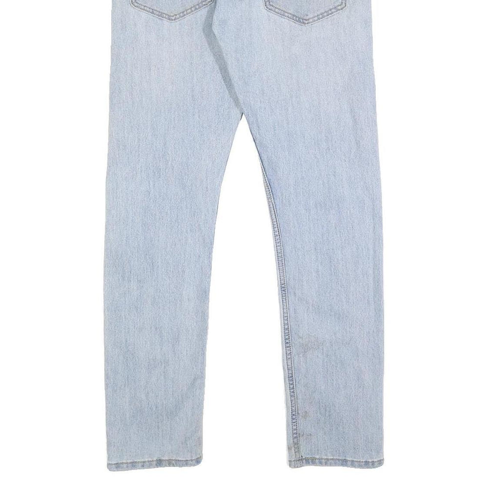 LEVI'S 502 Mens Jeans Blue Slim Straight Denim Light W30 L30 Classic Cotton