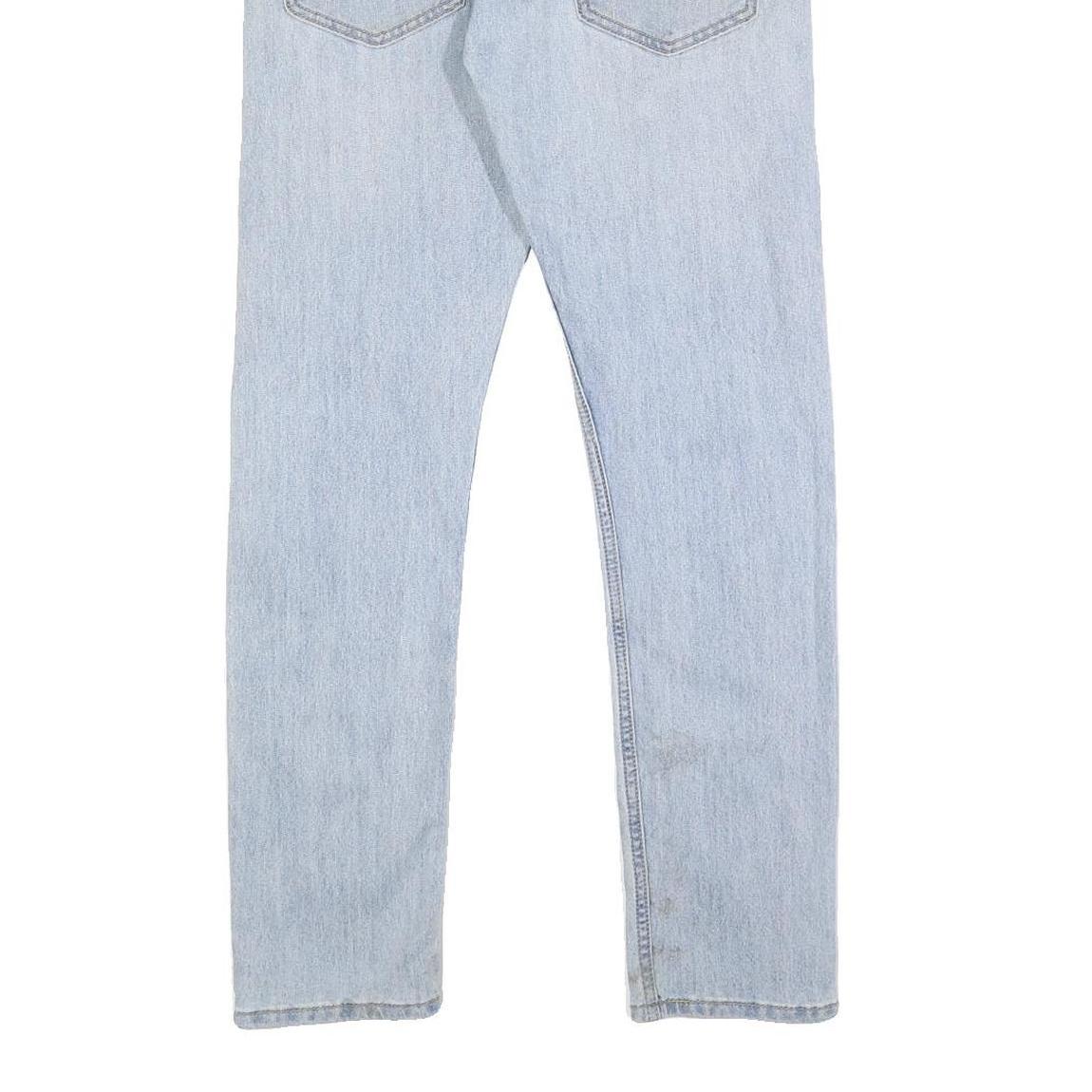 LEVI'S 502 Mens Jeans Blue Slim Straight Denim Light W30 L30 Classic Cotton