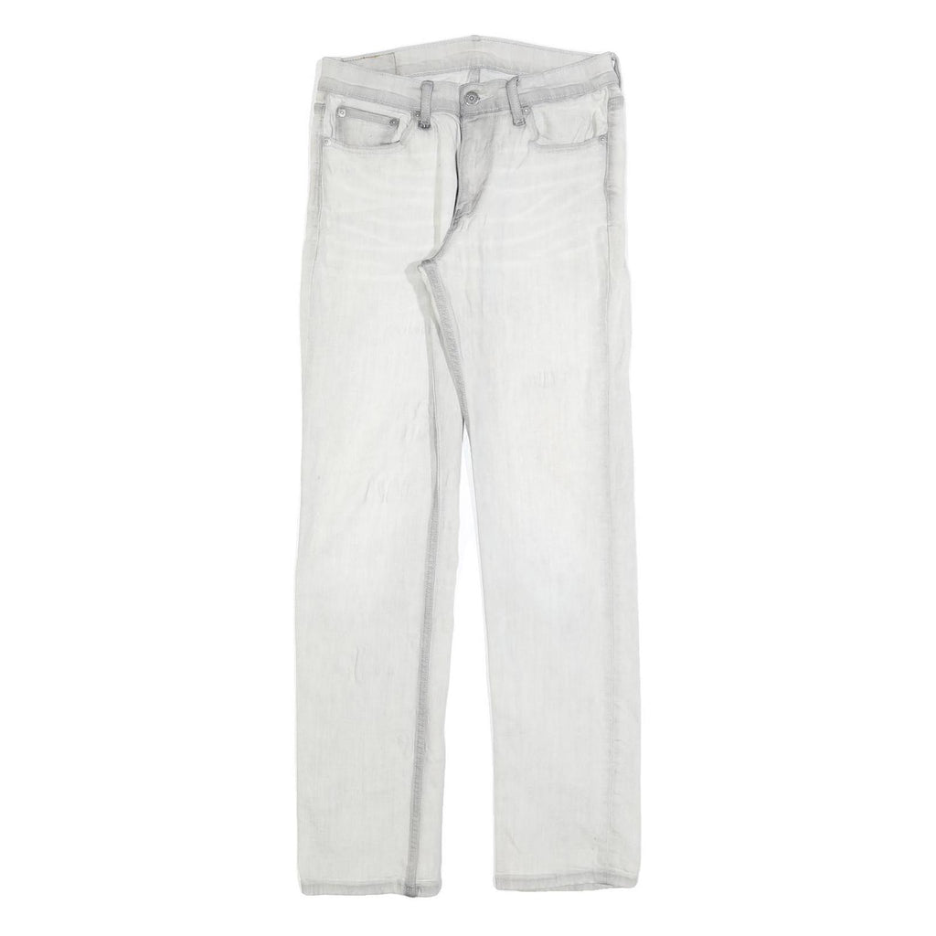 LEVI'S 514 Classic Mens Jeans Light Blue Classic Straight Denim W29 L32 Zip