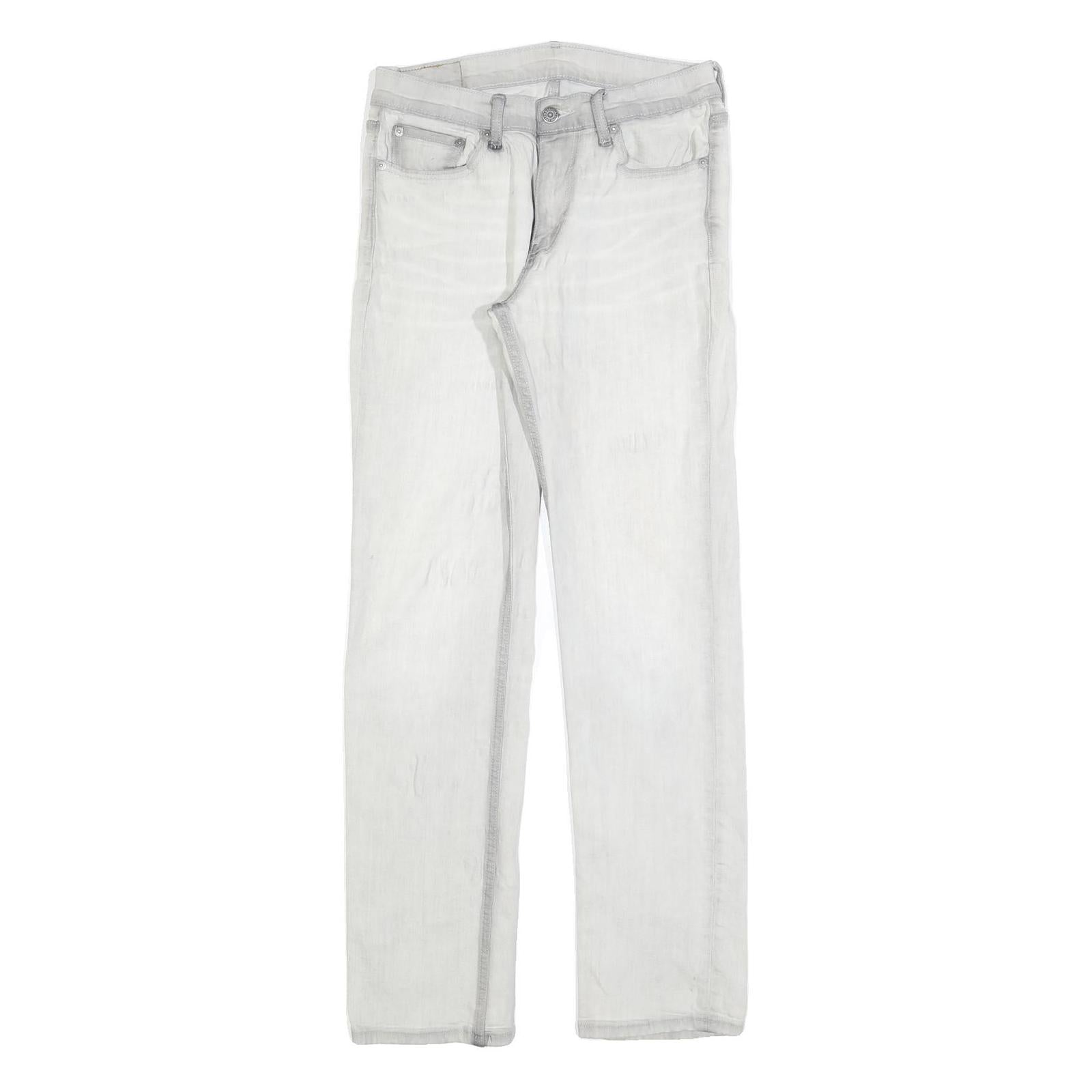 LEVI'S 514 Classic Mens Jeans Light Blue Classic Straight Denim W29 L32 Zip