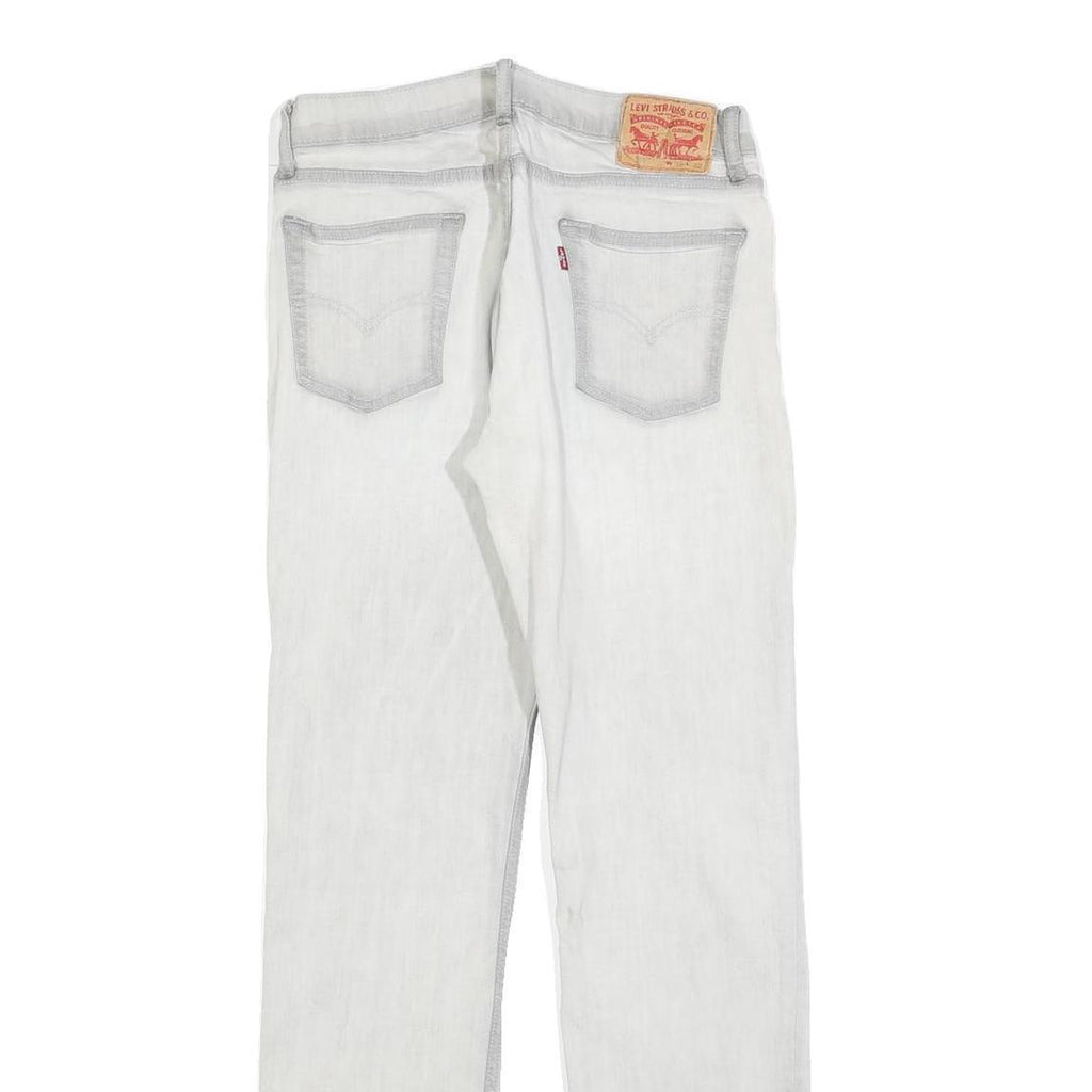 LEVI'S 514 Classic Mens Jeans Light Blue Classic Straight Denim W29 L32 Zip