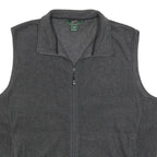 WOOLRICH Mens Grey Zip Jacket L Polyester Plain Casual Outdoor Lightweight