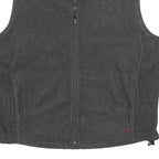 WOOLRICH Mens Grey Zip Jacket L Polyester Plain Casual Outdoor Lightweight