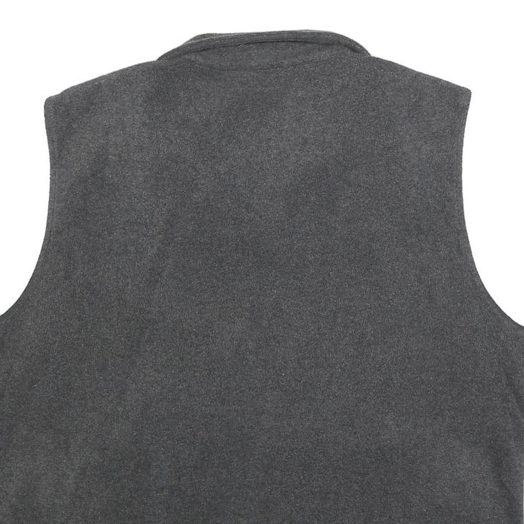 WOOLRICH Mens Grey Zip Jacket L Polyester Plain Casual Outdoor Lightweight