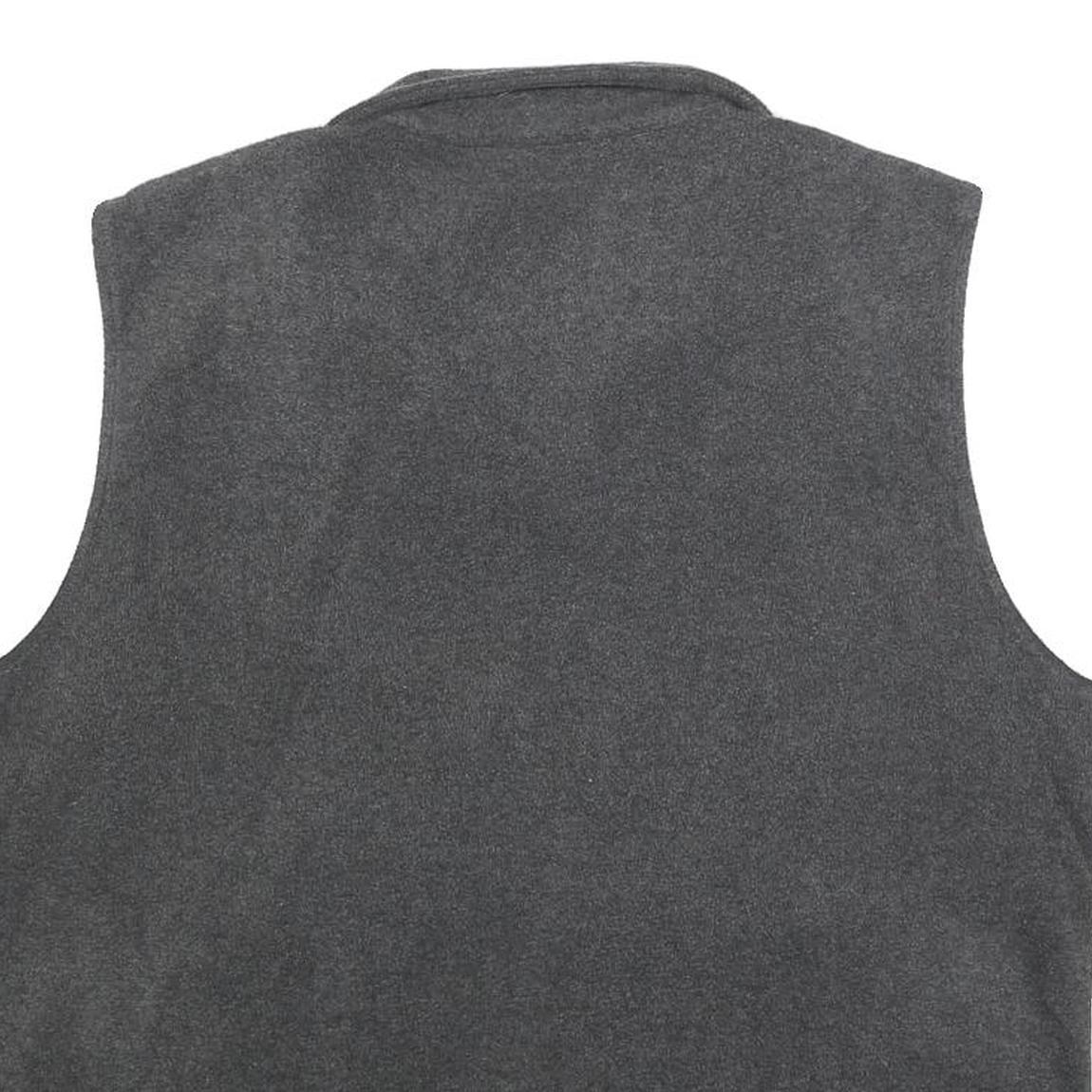 WOOLRICH Mens Grey Zip Jacket L Polyester Plain Casual Outdoor Lightweight