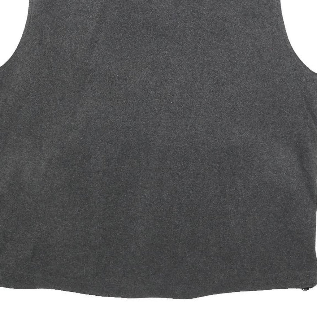 WOOLRICH Mens Grey Zip Jacket L Polyester Plain Casual Outdoor Lightweight