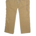 DICKIES Mens Regular Fit Beige Cotton Blend Trousers W38 L29 Workwear Casual