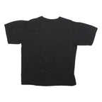 ISLANDS Womens Black Sandugo Graphic T-Shirt L Short Sleeve Crew Neck Casual