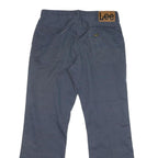 LEE Mens Navy Regular Fit Straight Leg Denim Woven Cotton Blend Jeans W30 L27