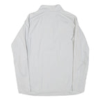 GYMSHARK Womens White Long Sleeve Sports T-Shirt M Half Zip Activewear