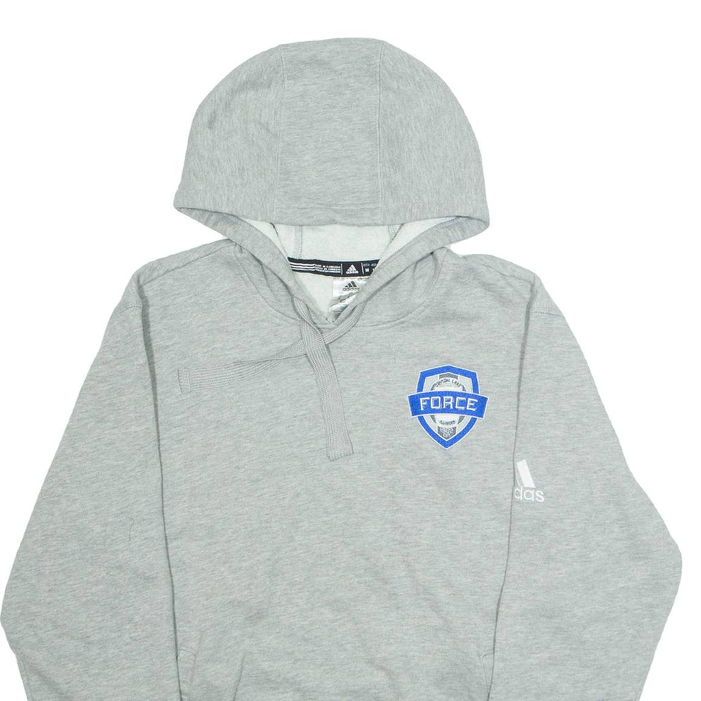 ADIDAS Mens Grey Hoodie M