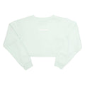 ELLESSE Cropped Womens Sweatshirt Green UK 10