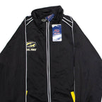 FEEL FREE Mens Track Jacket Black Colourblock XS