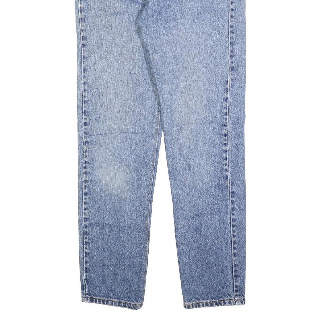 LEVI'S Womens Jeans Blue Slim Straight Denim Medium W26 L30 Classic Fit Zip