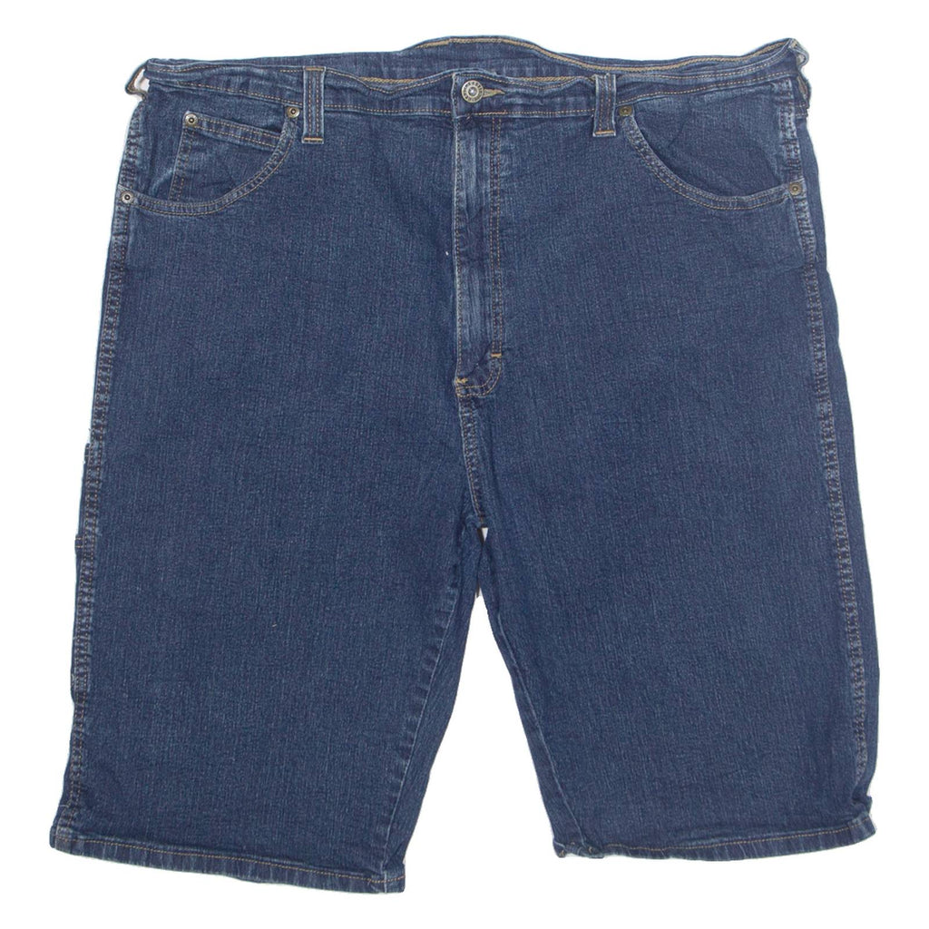 Vintage DICKIES Workwear Mens Denim Shorts Blue Regular 90s XL W42