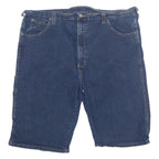 Vintage DICKIES Workwear Mens Denim Shorts Blue Regular 90s XL W42