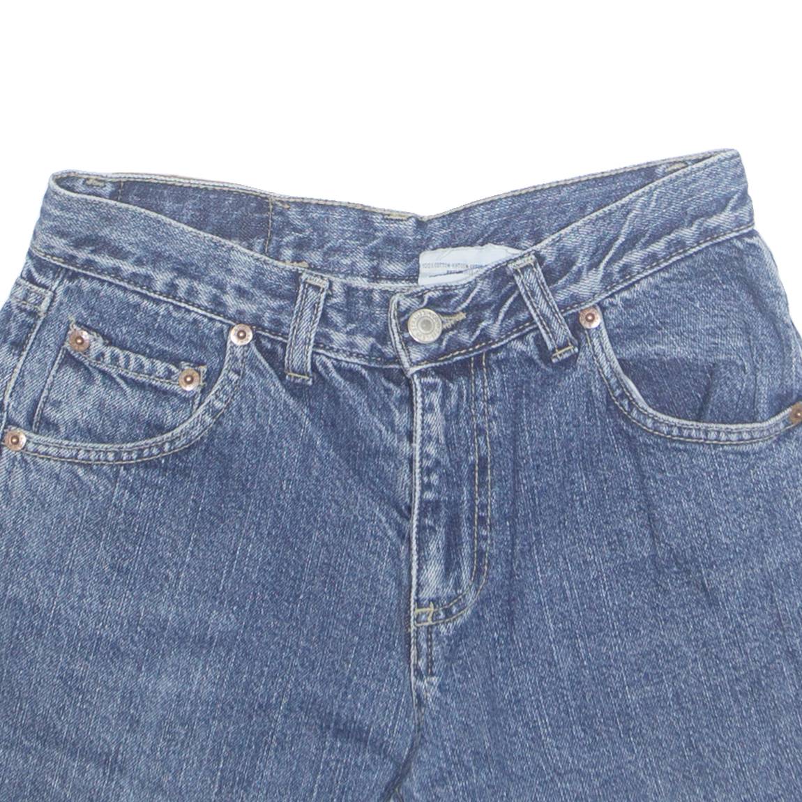 LEVI'S 525 Womens Denim Shorts Blue XS W25