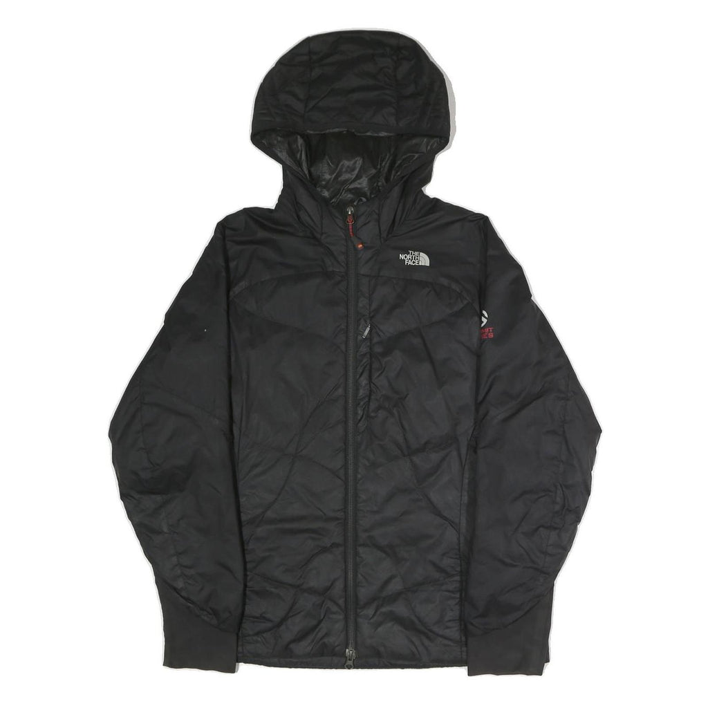 THE NORTH FACE Womens Black Summit Series Puffer Jacket M Polyester Blend Zip
